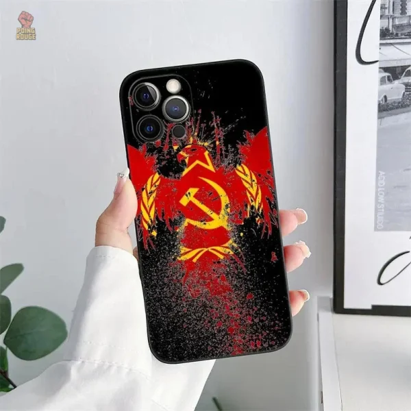 Coque de protection iPhone avec motif Armée Rouge