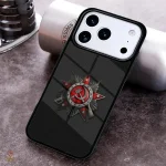 Coque CCCP typographie révolution pour iPhone
