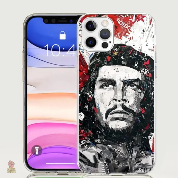 Coque Che Guevara aux teintes audacieuses