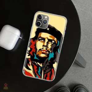 Coque Che Guevara pop art rouge, jaune et bleu