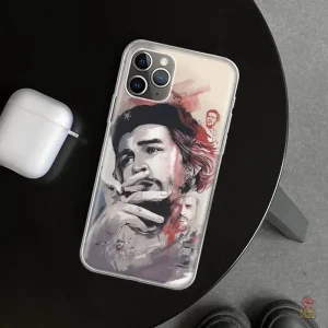 Coque Che Guevara colorée, style pop art vibrant