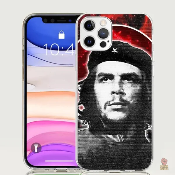 Coque tendance Che Guevara au sourire distinctif
