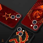 Coque stylisée avec emblème historique