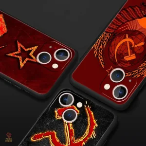 Coque stylisée avec emblème historique