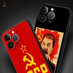 Coque smartphone décorée d'un symbole soviétique