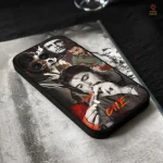 Coque iPhone Che Guevara rouge avec portraits emblématiques