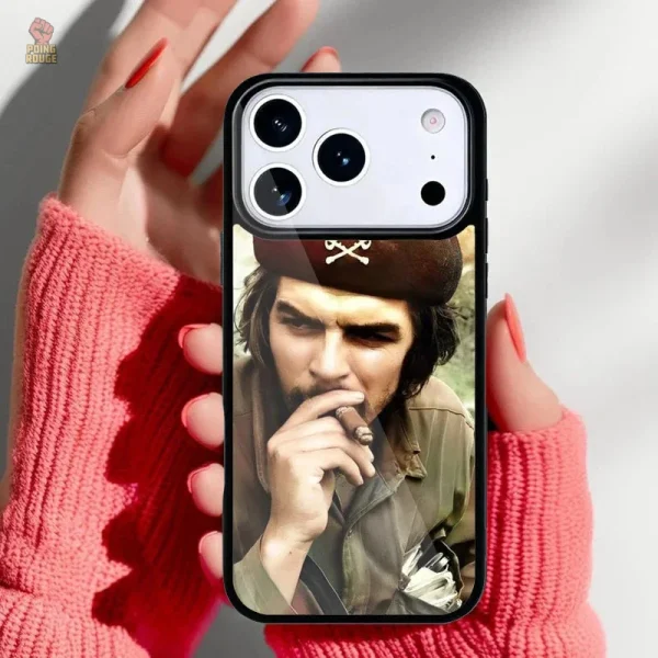 coque-iphone-che-guevara-photo-veste-beige-vintage-1 Coque vintage Che Guevara avec photo en veste beige