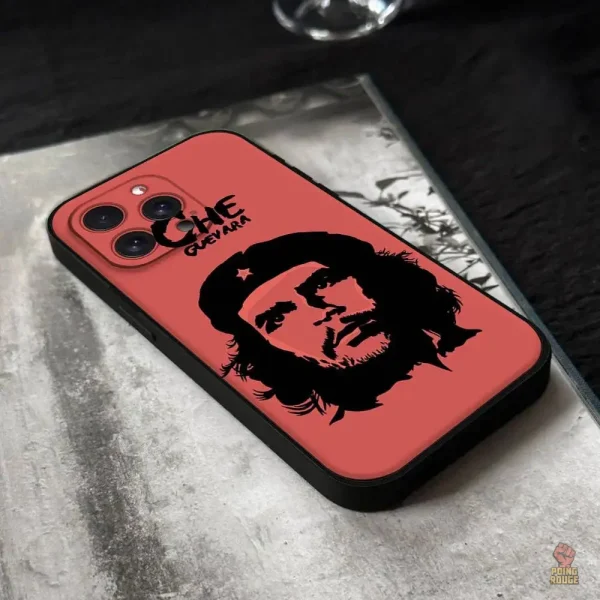 coque-iphone-che-guevara-stencil-fond-rouge-1 Coque iPhone Che Guevara avec fond rouge