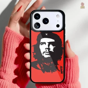 Coque iPhone Che Guevara Stencil Rouge Étoile