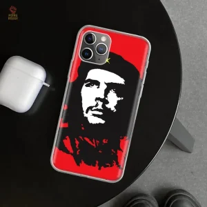 Coque iPhone Che Guevara stencil rouge