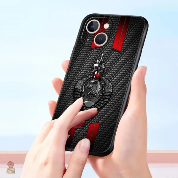 Coque pour smartphone au style révolutionnaire