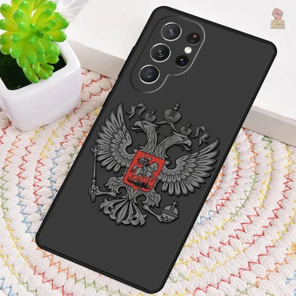 Style communiste, coque Russie pour appareils Samsung