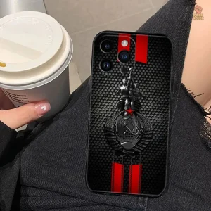 Accessoire mobile aigle et drapeau russe