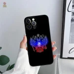 Coque originale iPhone avec symbole russe