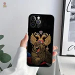 Coque Russie Ours Montagne Neige pour iPhone