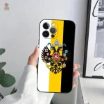 Coque pour iPhone avec ours et décor montagnard