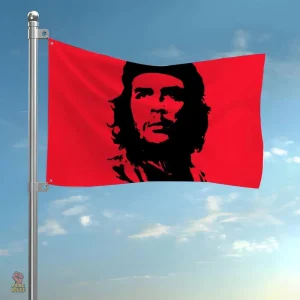 Drapeau Che Guevara révolutionnaire Cuba