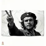Drapeau Che Guevara pour fans de la révolution
