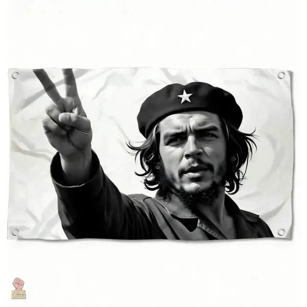 Drapeau Che Guevara pour fans de la révolution