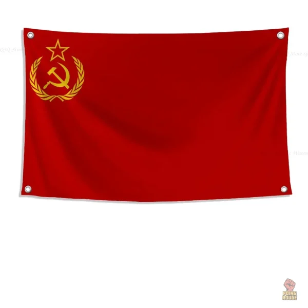 drapeau-urss-classique-marteau-et-faucille-1 Drapeau URSS classique avec marteau et faucille