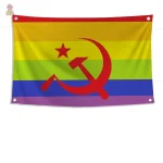 Drapeau soviétique, emblème du communisme international