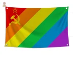 Drapeau URSS, design classique et iconique du commun