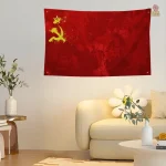 Drapeau historique de l'URSS, couleur rouge