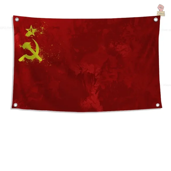Drapeau URSS, symbole du mouvement communiste