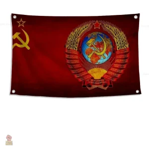 Drapeau URSS emblématique pour collection de fanatiques