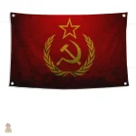 Drapeau URSS pour affichage dans des expositions