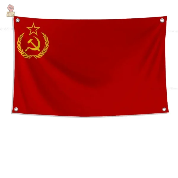 Drapeau URSS, symbole du passé communiste