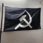 Drapeau vintage soviétique CCCP en polyester