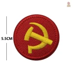 Ecusson CCCP faucille marteau fond rouge 8 cm - vue 5