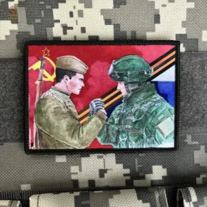Ecusson CCCP avec ruban Saint Georges