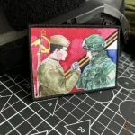 Ecusson communiste CCCP avec design militaire