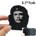 Ecusson avec citation de Che Guevara, style vintage