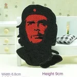 Design Che Guevara sur drapeau de Cuba