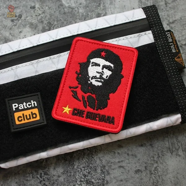 Patch représentant Che Guevara avec étoile jaune