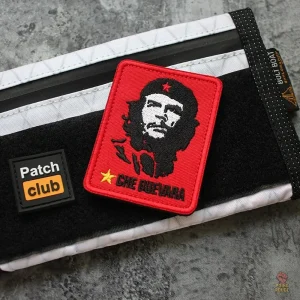 Patch militaire Che Guevara avec étoile jaune, 6x8cm