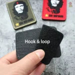 Ecusson Che Guevara sur fond rouge, design emblématique