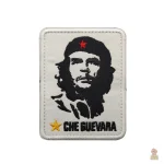 Patch velcro Che Guevara, fond rouge, étoile brillante