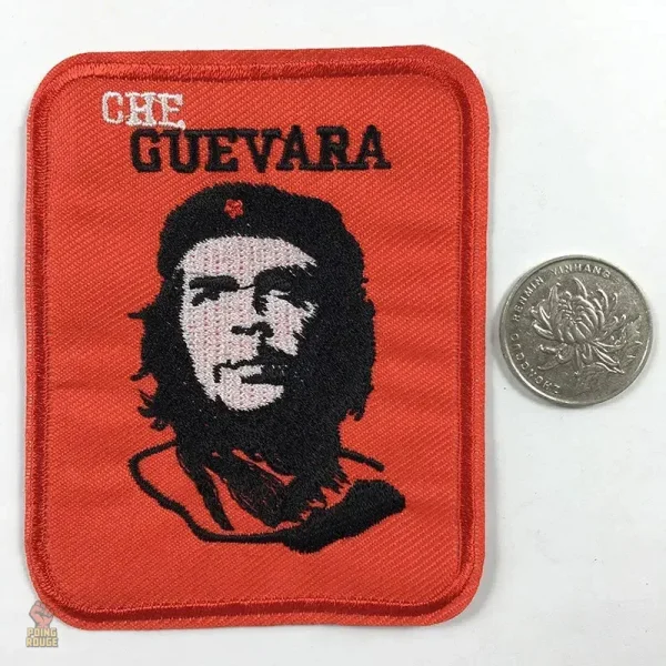 Ecusson Che Guevara avec fond noir et étoile