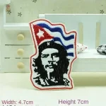 Ecusson 7x6cm Che Guevara avec étoile rouge