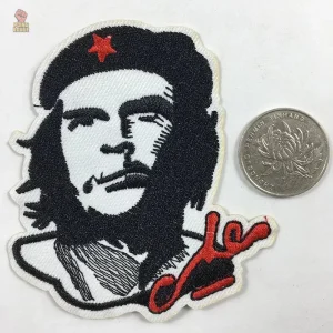 Ecusson textile Che Guevara en forme ronde