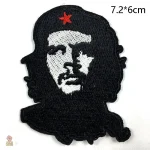 Ecusson grand Che Guevara, design emblématique