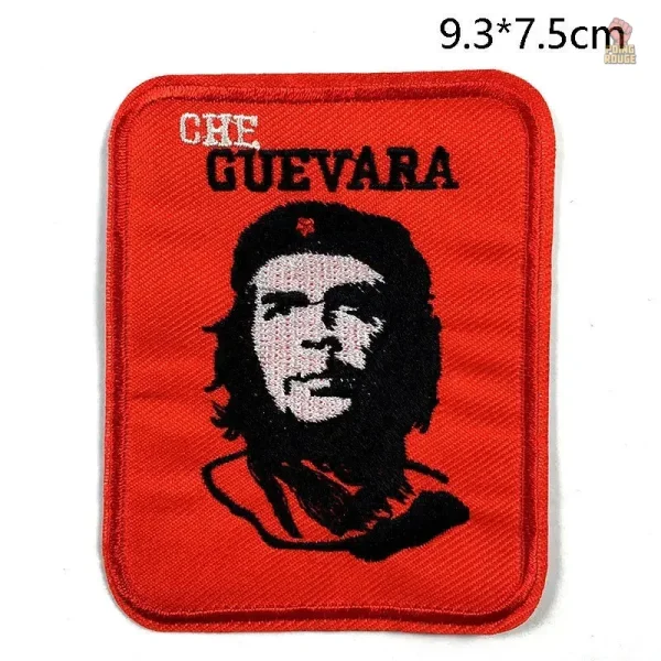 Ecusson avec signature de Che Guevara, fond clair