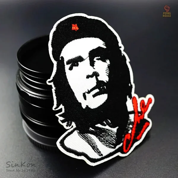 Design d'écusson Che Guevara, rouge et noir