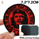 Détails du patch Che Guevara fond bleu