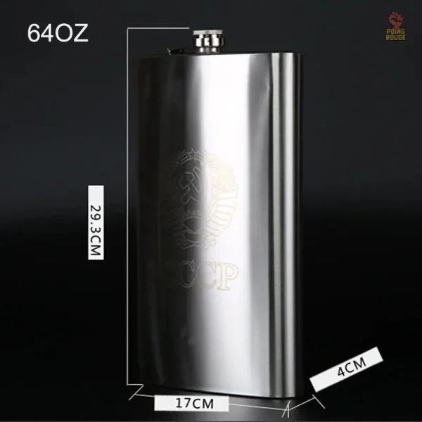 Accessoire de bar CCCP flasque en inox