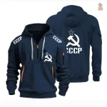 Vêtement communiste noir avec design contemporain